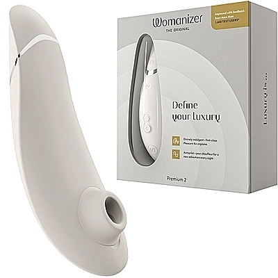 <吸うやつ>ウーマナイザー プレミアム2 (グレー)(ローター)